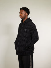 Volto Pinstripe Cordo Shirt Jacket by Volto Santo