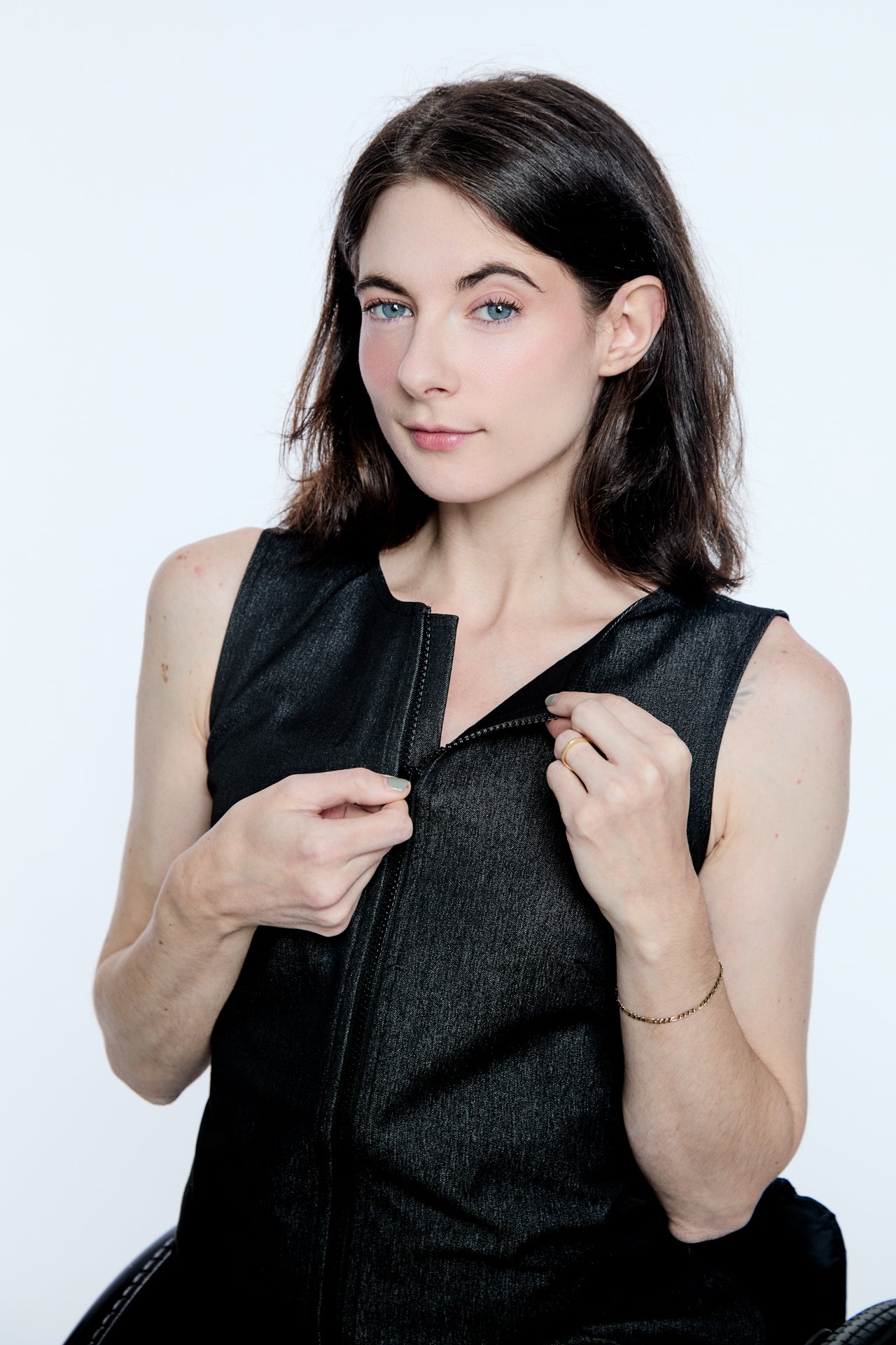 Denim Convertible Jumper by Vertige Adaptive