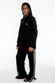 Volto Pinstripe Cordo Shirt Jacket by Volto Santo